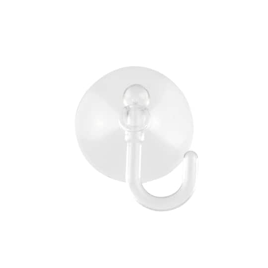 12 Packs: 12 ct. (144 total) Plastic Suction Cups with Hook by Creatology&#x2122;